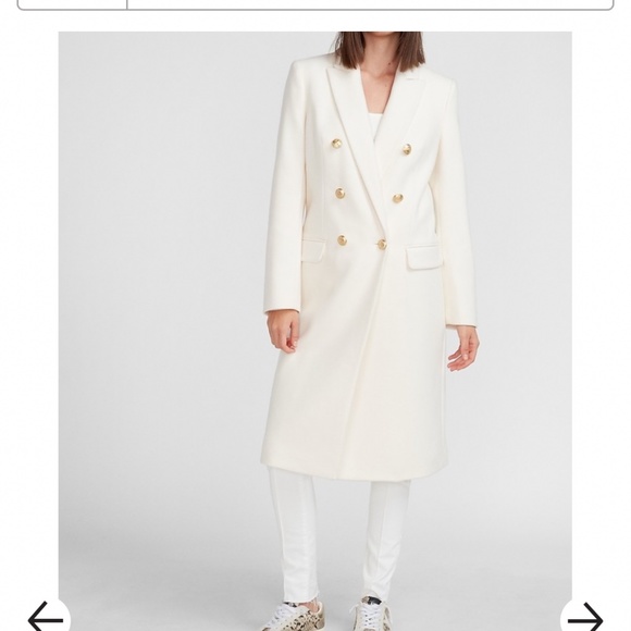 Express coat with gold buttons - Picture 1 of 10